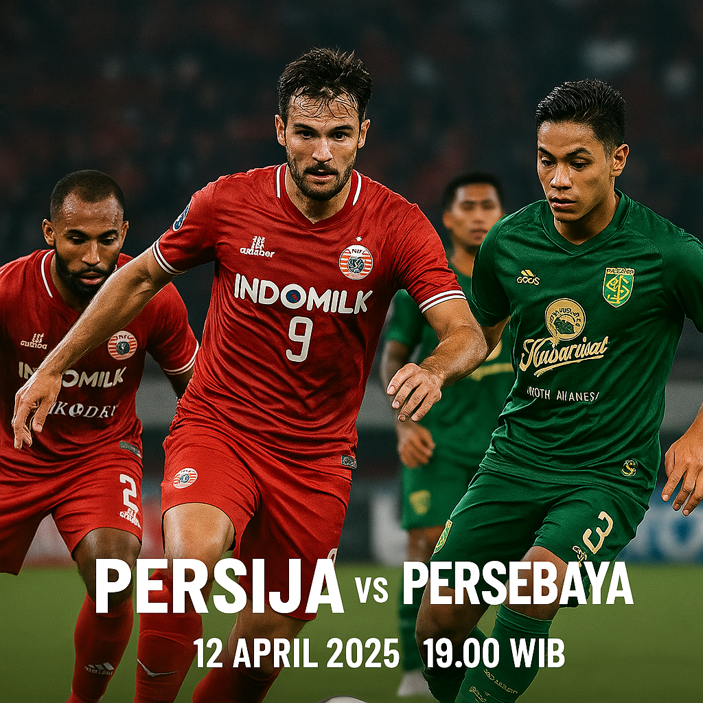 Persija Jakarta VS Persebaya Surabaya Liga 1 ID