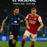 Inter Milan VS Arsenal 17 April 2025 pukul 02.00WIB