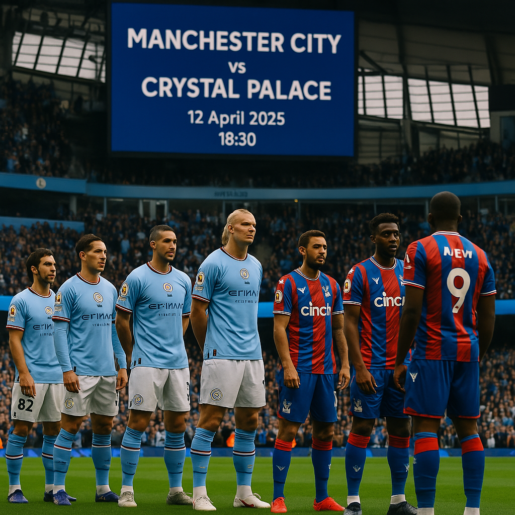 Manchester City vs Crystal Palace | 12 April 2025