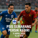PSIS Semarang VS Persik Kediri pada 11 April 2025