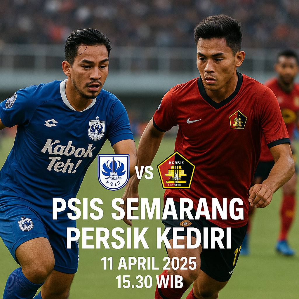PSIS Semarang VS Persik Kediri pada 11 April 2025