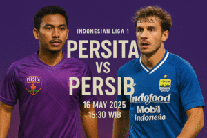 Big Match Alert: Persita vs Persib – Siap-Siap Panas di Indomilk Arena!