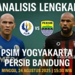 Prediksi Pertandingan PSIM Yogyakarta vs Persib Bandung Liga 1 Indonesia – Minggu, 24 Agustus 2025 | Kick Off: 15.30 WIB