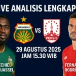 Updatebola Bhayangkara FC vs Persis Solo 29 Agustus 2025