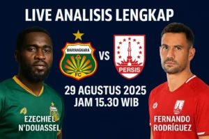 Updatebola Bhayangkara FC vs Persis Solo 29 Agustus 2025