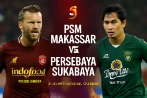 UpdateBola: Prediksi PSM Makassar vs Persebaya Surabaya 31 Agustus 2025