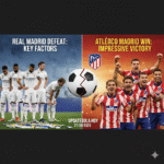 Simak ulasan lengkap pertandingan Atletico Madrid vs Real Madrid dengan skor 5-2. Analisis faktor kunci kekalahan Real Madrid dan kemenangan impresif Atletico Madrid dalam derby La Liga hari ini