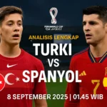UpdateBola: Prediksi Turki vs Spanyol 8 Sept 2025