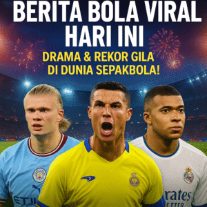 Dapatkan berita bola viral hari ini hanya di UpdateBola. Dari rekor Haaland, gol Ronaldo ke-900, hingga drama Liga 1 Indonesia, semuanya lengkap dan aktual.