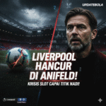 Analisis mendalam kekalahan 0-3 Liverpool dari Crystal Palace di Carabao Cup. Enam kekalahan dari tujuh laga, krisis taktis Arne Slot, dan masa depan The Reds di ujung tanduk.