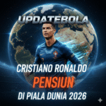 Cristiano Ronaldo mengungkapkan Piala Dunia 2026 akan menjadi turnamen terakhirnya sebagai pemain internasional. Baca selengkapnya tentang rencana pensiun dan harapan di Piala Dunia.