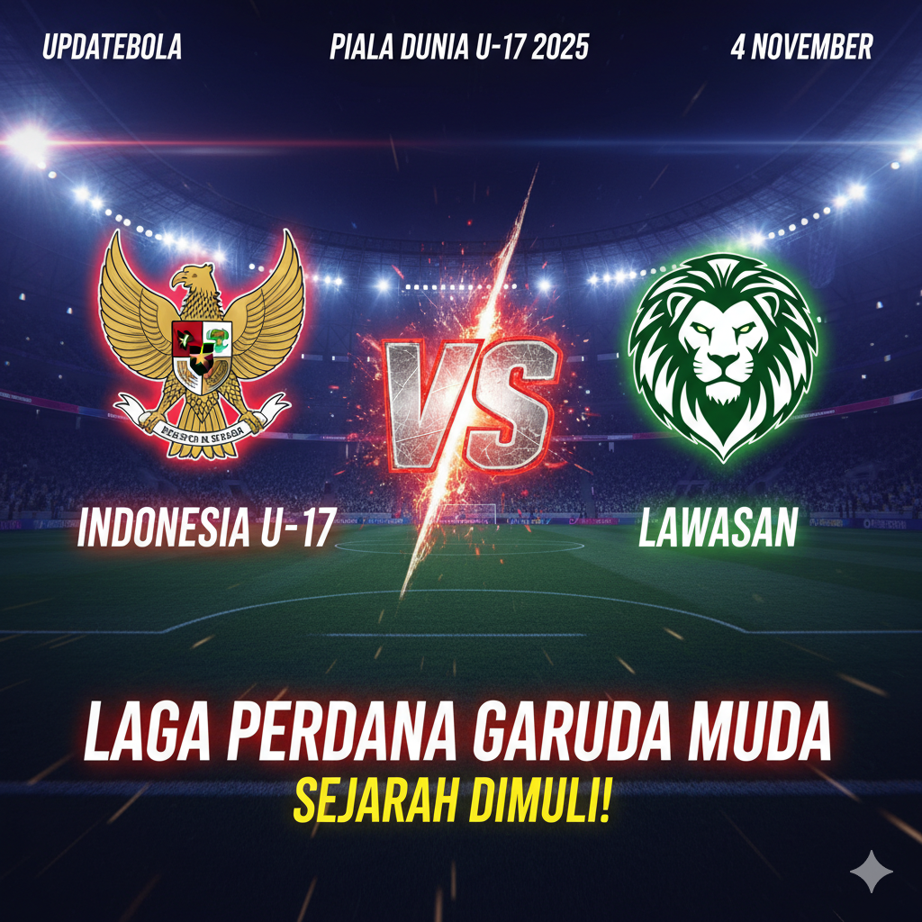 Simak laporan lengkap Updatebola tentang laga perdana Timnas U-17 di Piala Dunia 2025. Analisis performa, taktik, dan peluang mereka menuju babak selanjutnya.