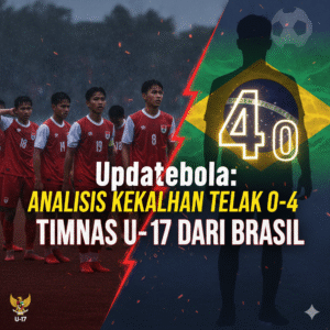 Timnas Indonesia U-17 mengalami kekalahan telak 0-4 melawan Brasil di Piala Dunia U-17 2025. Simak analisis dan sorotan pertandingan ini di artikel kami!