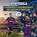 Robert Lewandowski kembali dari cedera, sementara Lionel Messi mengunjungi Camp Nou. Apa dampaknya bagi FC Barcelona? Baca berita lengkapnya di Updatebola.