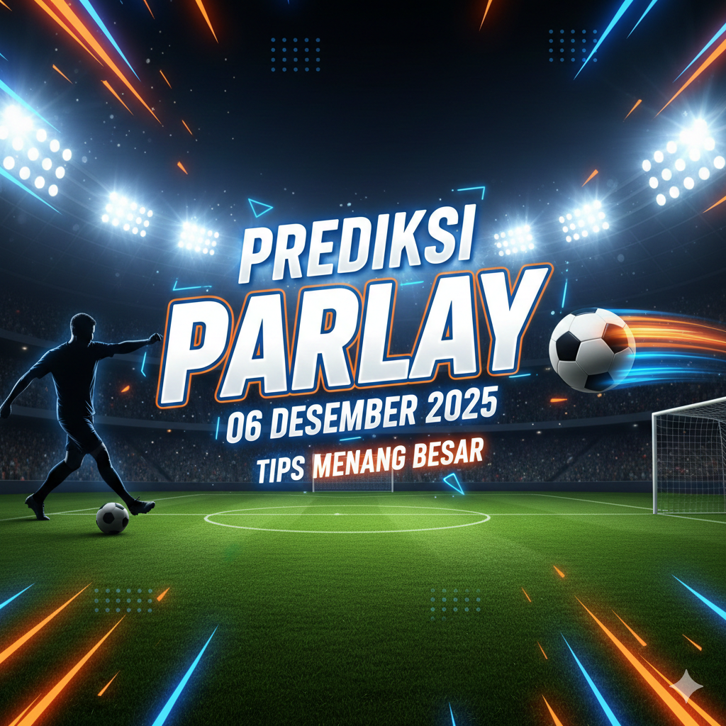 prediksi parlay, tips parlay 6 Desember 2025, taruhan parlay sepak bola, prediksi pertandingan 6 Desember, parlay terbaik Desember 2025