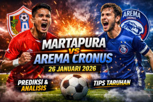 Martapura, Arema Cronus, prediksi pertandingan, Liga Indonesia, taruhan sepak bola, tips taruhan, sepak bola Indonesia, Arema vs Martapura