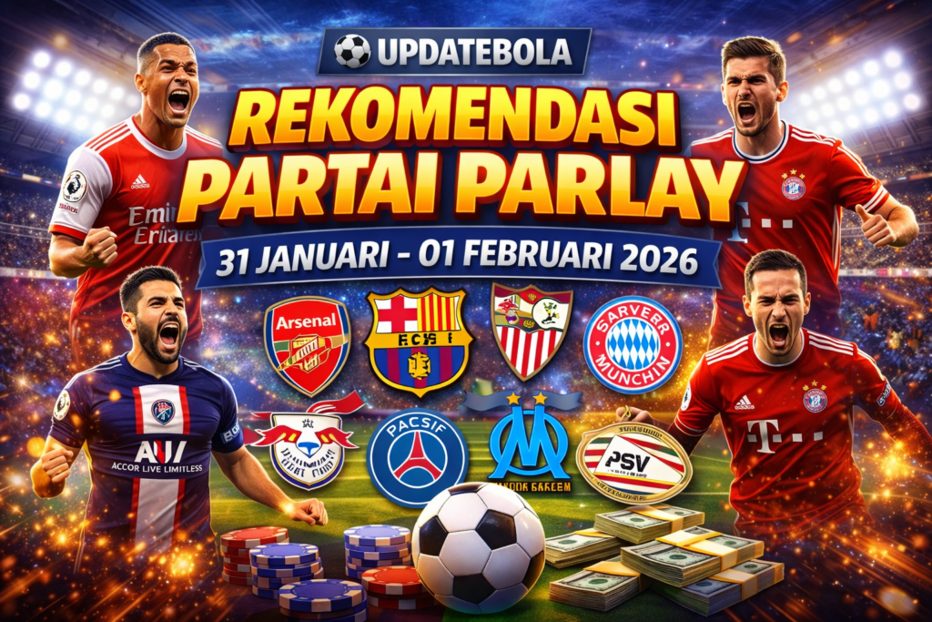partai parlay, rekomendasi parlay, prediksi parlay, parlay Januari 2026, parlay Februari 2026, Updatebola, jadwal pertandingan bola
