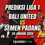 Prediksi Bali United vs Semen Padang, Jadwal Liga 1 2026, Skor Bali United vs Semen Padang, Head to Head Liga 1, Tips Parlay Updatebola, Line Up Bali United, Berita Bola Terkini