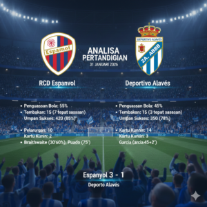 Prediksi Espanyol vs Deportivo Alaves 31 Januari 2026