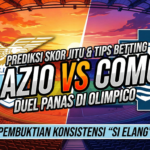Prediksi Lazio vs Como 2026, tips betting bola, skor jitu Lazio Como, Updatebola liga italia, jadwal bola 20 januari 2026, handicap Lazio vs Como, Nico Paz Como.