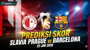 Prediksi Slavia Prague vs Barcelona, Jadwal Bola 22 Januari 2026, Tips Betting Liga Champions, Prediksi Skor Barcelona, Updatebola, Odds Slavia vs Barca, H2H Slavia Barcelona.