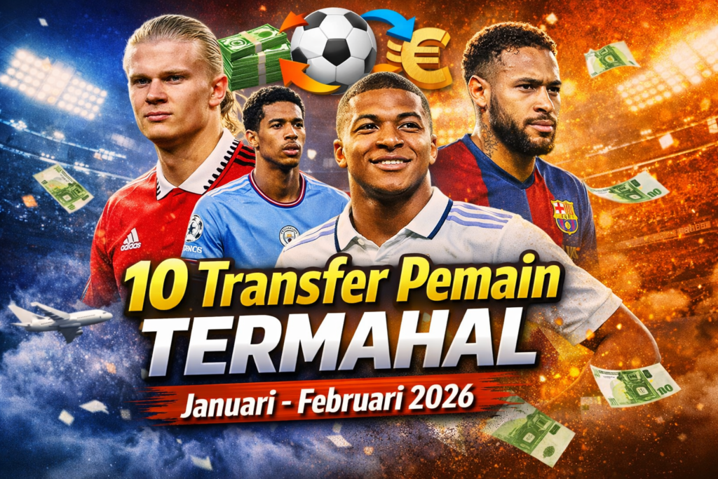 transfer pemain sepakbola 2026, transfer termahal Januari Februari, top transfer pemain, sepakbola dunia transfer, transfer pemain termahal