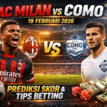 AC Milan, Como, prediksi skor, tips betting, Liga Italia 2026, Updatebola