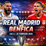 Real Madrid vs Benfica, prediksi skor, tips betting, Liga Champions 2026, taruhan sepak bola, prediksi pertandingan, Real Madrid, Benfica, 25 Februari 2026