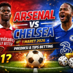 Arsenal vs Chelsea, prediksi skor, tips betting, pertandingan 1 Maret 2026, Liga Premier Inggris, Arsenal, Chelsea, prediksi pertandingan sepak bola, taruhan olahraga, tips taruhan sepak bola