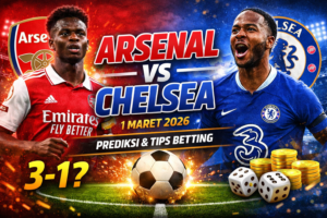 Arsenal vs Chelsea, prediksi skor, tips betting, pertandingan 1 Maret 2026, Liga Premier Inggris, Arsenal, Chelsea, prediksi pertandingan sepak bola, taruhan olahraga, tips taruhan sepak bola