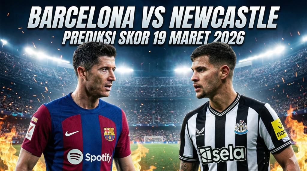 prediksi Barcelona vs Newcastle, Barcelona vs Newcastle 2026, analisa pertandingan Barcelona, prediksi skor Barcelona Newcastle, tips betting bola, Updatebola