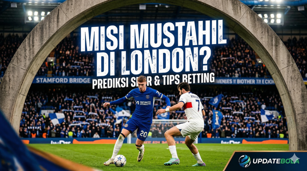 Chelsea vs PSG, Prediksi Liga Champions, Tips Betting Chelsea PSG, Updatebola, Analisa Pertandingan Bola, Skor Chelsea PSG 2026