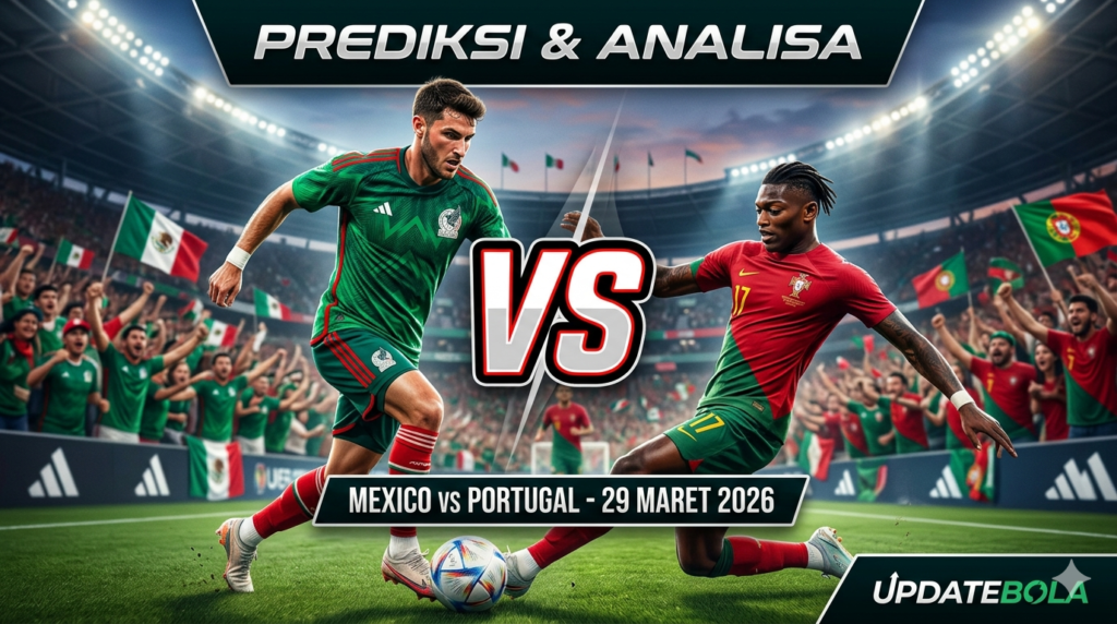 Mexico vs Portugal, Prediksi Bola 29 Maret 2026, Tips Betting Bola, Updatebola, Analisa Pertandingan Portugal, Prediksi Skor Mexico