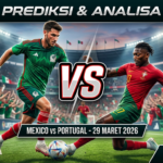 Mexico vs Portugal, Prediksi Bola 29 Maret 2026, Tips Betting Bola, Updatebola, Analisa Pertandingan Portugal, Prediksi Skor Mexico