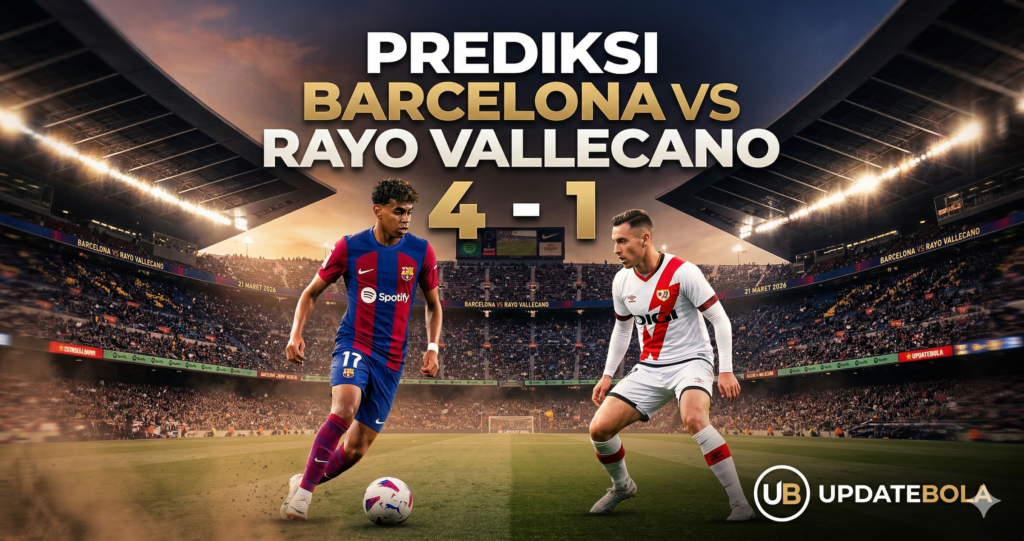 Barcelona vs Rayo Vallecano, Prediksi Barcelona vs Rayo Vallecano, Tips Betting La Liga, Prediksi Skor Barca vs Rayo, Updatebola, Analisis Pertandingan Liga Spanyol