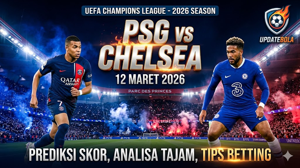 prediksi psg vs chelsea, jadwal liga champions 2026, tips betting psg chelsea, analisa psg chelsea 12 maret, updatebola, prediksi bola akurat, skor psg vs chelsea, handicap psg vs chelsea